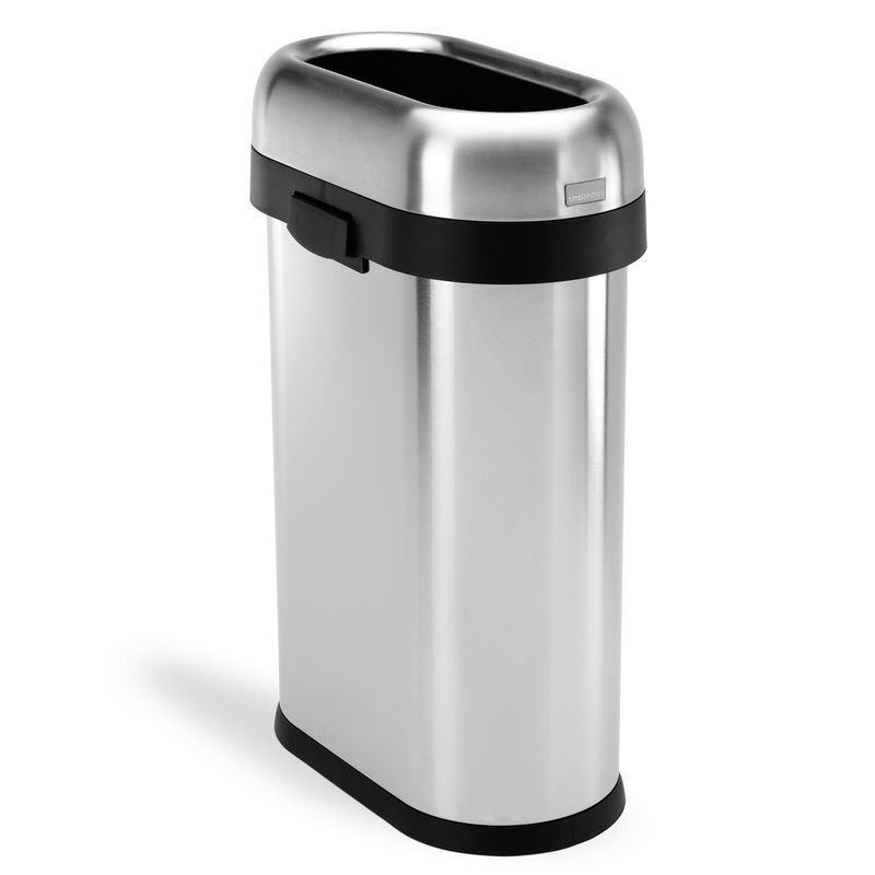 Afvalemmer Bullet Open Slimline 50 liter, Simplehuman