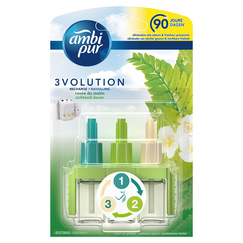 Ambi Pur 3Volution Ochtend Dauw Luchtverfrisser Navulling 20 ml