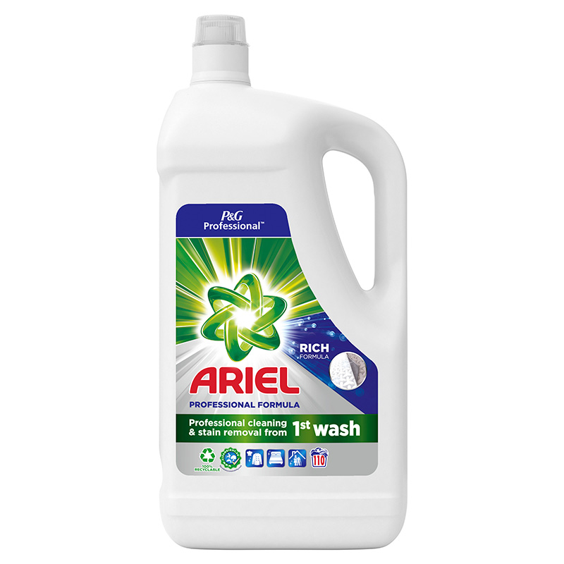 ARIEL PROFESSIONAL Vloeibaar Wasmiddel Regular 110sc 3x4,95 L