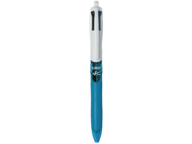 Balpen BIC 4-kleuren GRIP medium