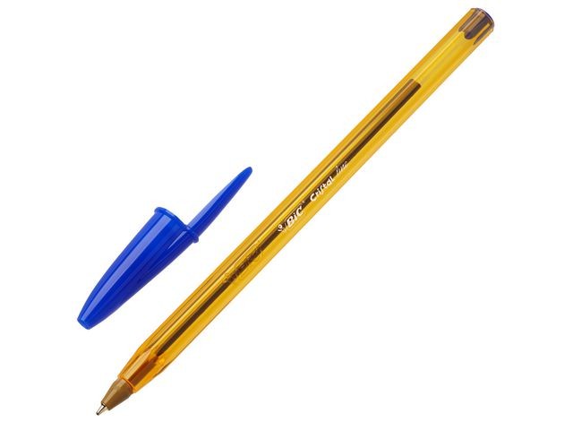 Balpen BIC Cristal F blauw