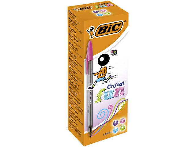 Balpen Bic Cristal Large Colours ass/d20