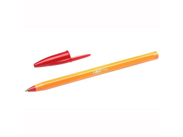 Balpen BiC Cristal Orange 0,7 rood/ds20