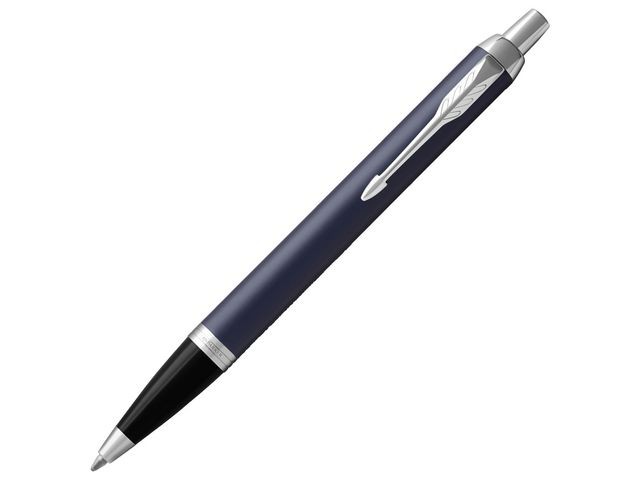 Balpen Parker IM Matte blue M blauw