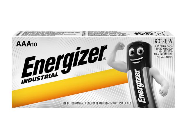 Batterij Energizer Industrial AAA/Ds 10