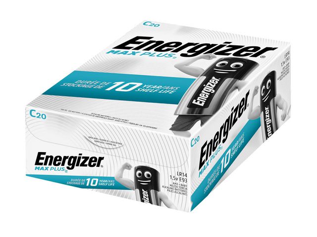 Batterij Energizer Max Plus C/pk20