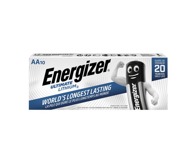 Batterij Energizer Ult. Lithium AA/Pk 10