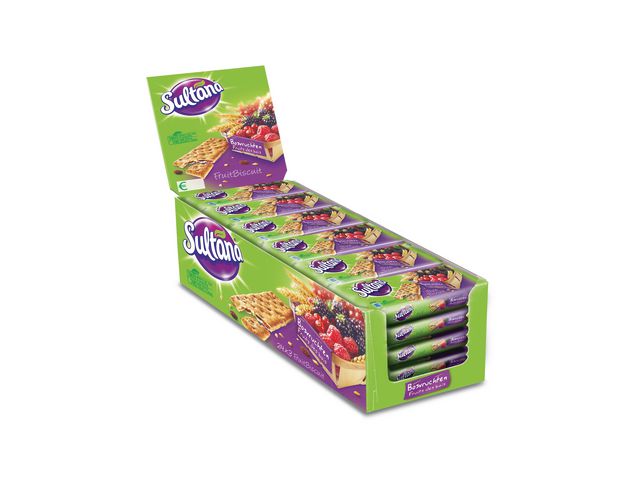 Biscuit Sultana fruit 43g bosvrucht/24x3