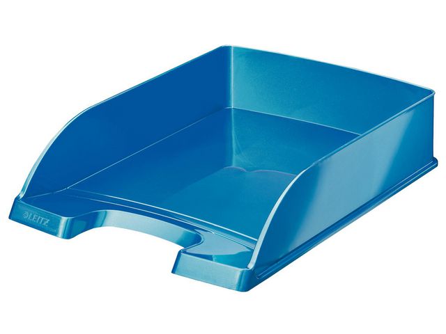 Brievenbak Leitz Plus WOW blauw metallic