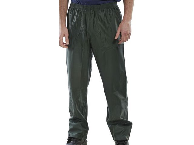 Broek B-Dri olive groen L