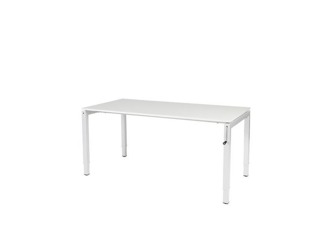 Bureau Cubeo 160x80 grij/w 25mm