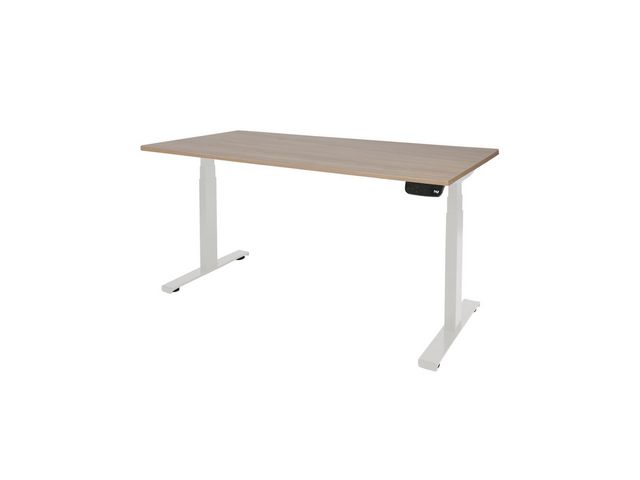 Bureau Dextroplus 160x80 hav/kl 25mm-wit