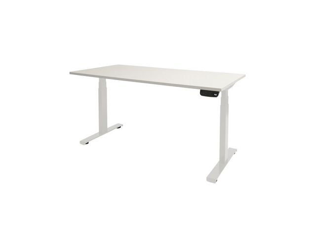 Bureau Dextroplus 160x80 krijtwit 25-wit