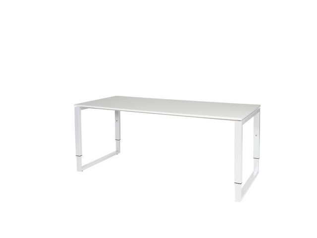 Bureau Domino plus 180x80 grij/w 25mm