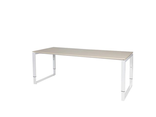 Bureau Domino plus 200x80 grij/w 25mm