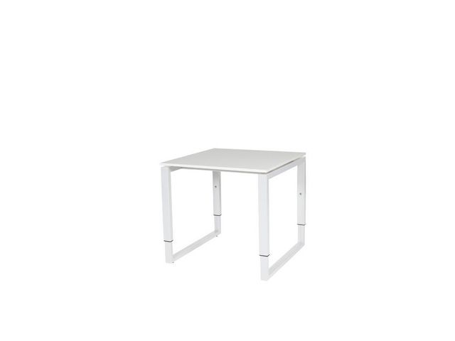 Bureau Domino plus 80x80 grij/w 25mm