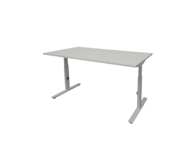 Bureau Linesto plus120x80 grijs alu