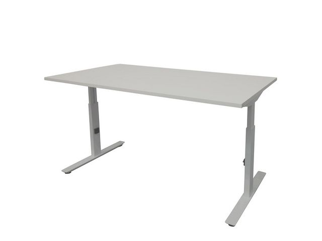 Bureau Linesto plus160x80 grijs alu