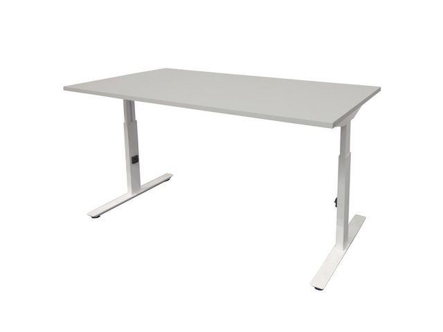 Bureau Linesto plus180x80 grijs wit