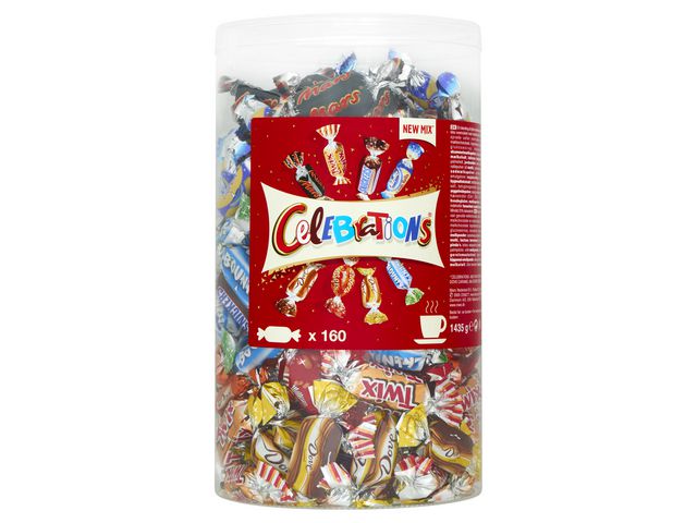 Chocola Celebrations silo 1435 gram