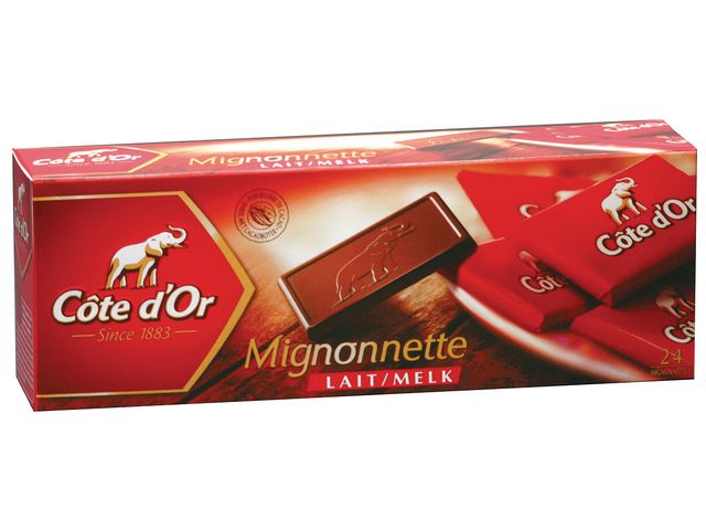 Chocolade Mignonnette melk/ds240gr