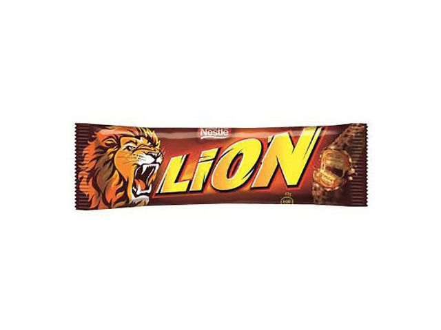 Chocoladereep Lion single 42gr/pk24