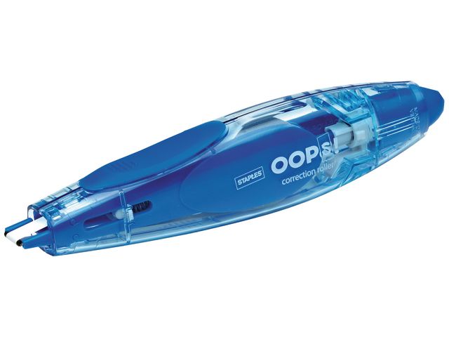 Correctiepen OOPS 5mmx6m blauw-grijs/pk2