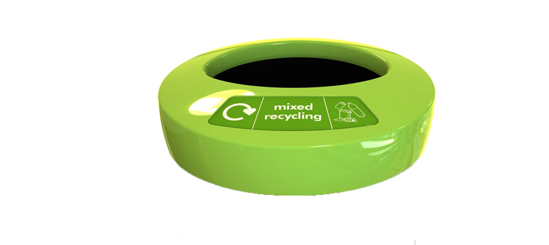 Deksel EcoAce, mixed recycling