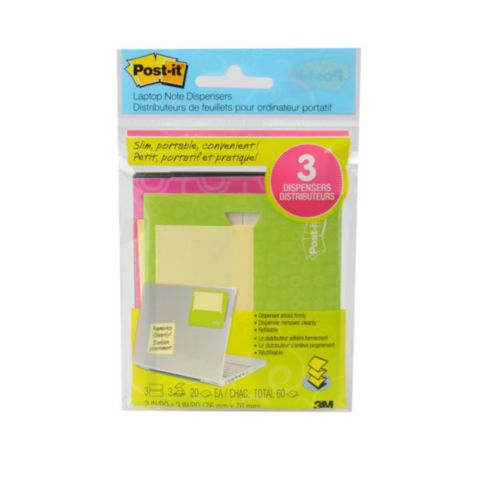 Dispenser Post-it Z-note Laptop/pk 2x3st