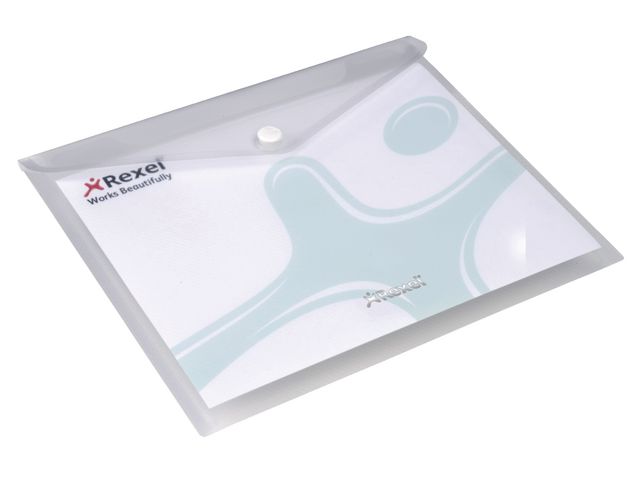 Dossiermap Rexel A5 transparant/ ds10x5