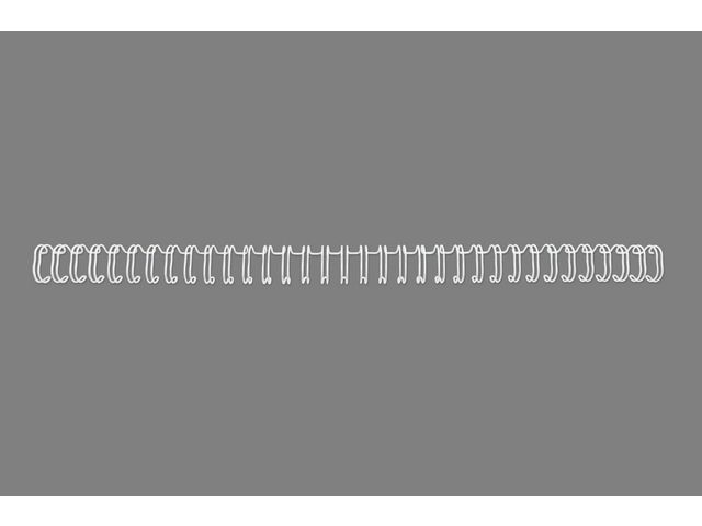 Draadrug GBC 6mm 34-ring wit/doos 100