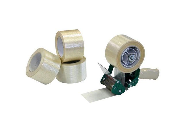 Filamenttape rol 75mmx50m tr/pk6