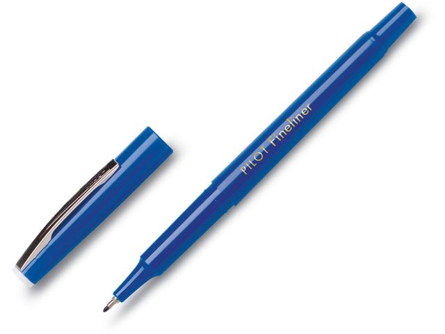 Fineliner Pilot 0,4 mm blauw/doos 12