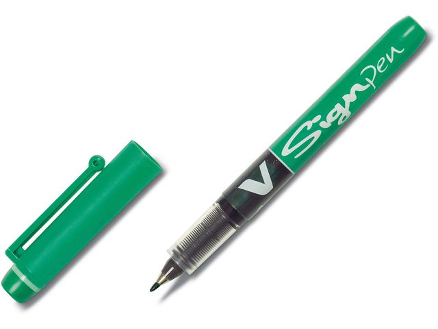 Fineliner Pilot V-signpen 0,6 mm gr/ds12