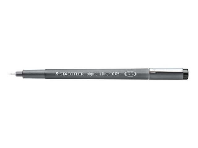 Fineliner Staedtler 308 pigm 0,05 zw/d10