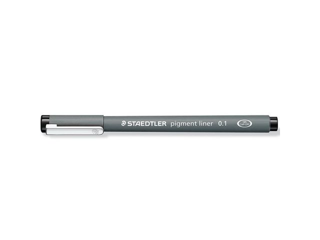 Fineliner Staedtler 308 pigm. 0,1 zw/d10