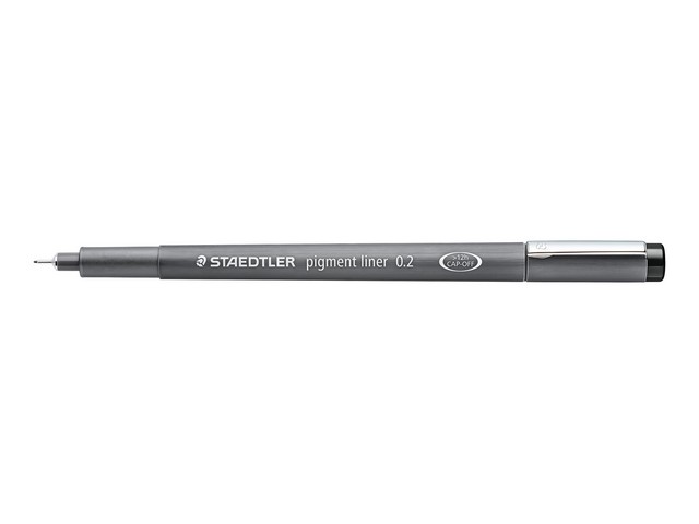 Fineliner Staedtler 308 pigm 0,2 zw/d10