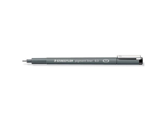 Fineliner Staedtler 308 pigm. 0,3 zw/d10