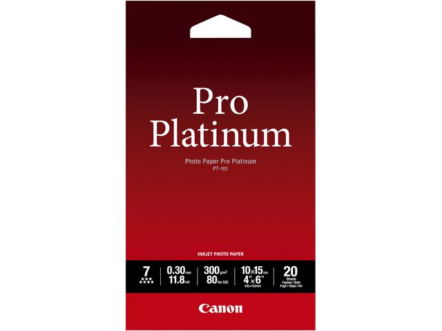 Fotopapier Canon 10x15 pro plat. 300g