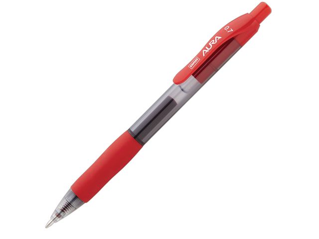 Gelpen SPLS Aura RT 0,7mm rood / pk12