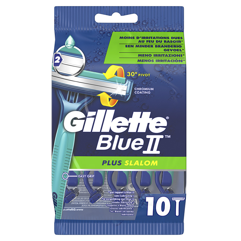 Gillette Blue II Plus Slalom Wegwerpmesjes 10st