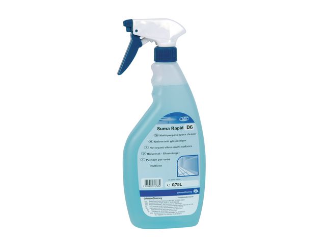 Glasreiniger Suma Rapid spray/ds 6x750ml