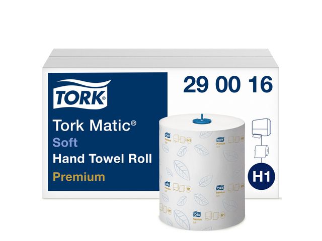 Handdoekrol Tork H1 2L Prem 21cmx100m/d6