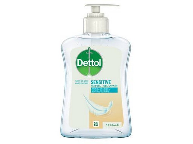 Handzeep Dettol Sensitive/ds6x250ml