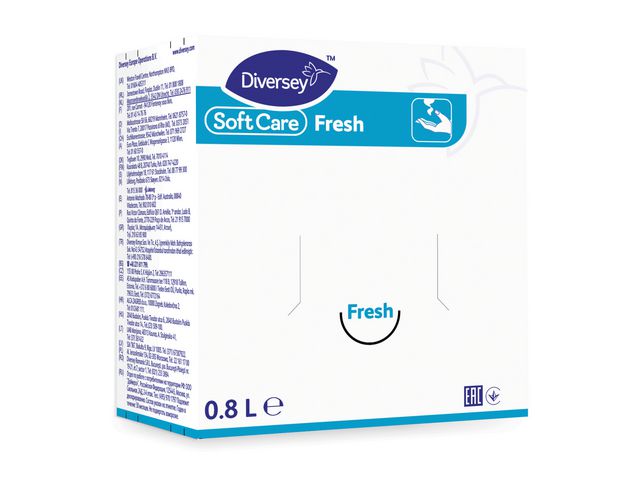 Handzeep Softcare Fresh navul/fl 800ml