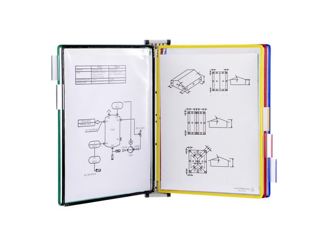 Holder Tarifold magnetic + 5 pockets