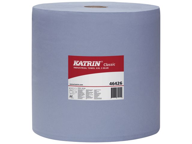 Industrierol Katrin 3L 380m blauw/1rl