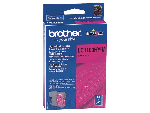 Inkjet Brother LC-1100HYM HC magenta