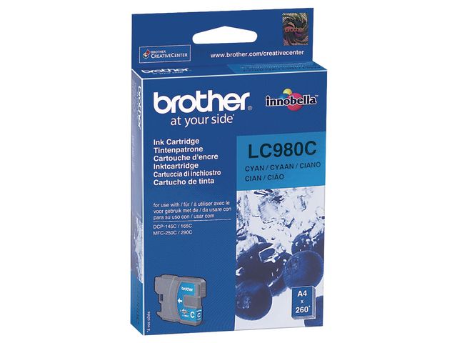 Inkjet Brother LC-980C cyan