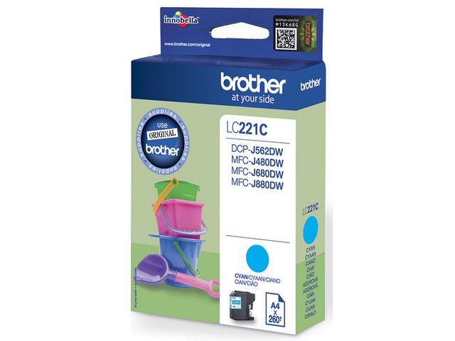 Inkjet Brother Lc221 cyan